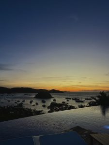 Abracadabra Boutique Hotel Pool Sunset